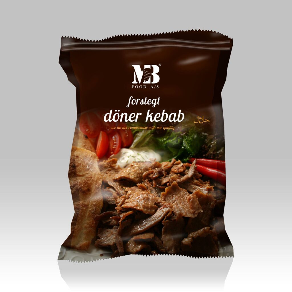 Forstegt döner kebab 400gr.