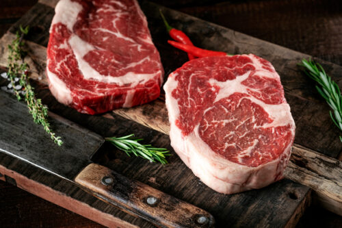Grainfed Ribeye Steaks Aberdeen Black