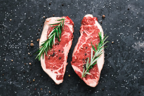 Grainfed Striploin Steaks Jacks Creek