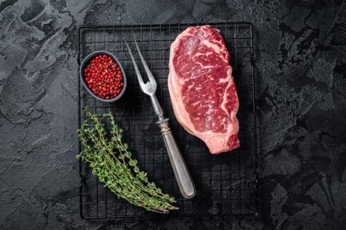 Wagyu Striploin hel MBS 3+- Oakey Premium